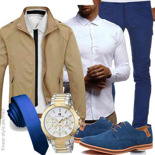 Top herren-Outfit im Finest-Trend-Style für ein selbstbewusstes Modegefühl mit tollen Produkten von Allthemen,Leif Nelson,Amaci&Sons,Tommy Hilfiger,JEMYGINS,CAGAYA