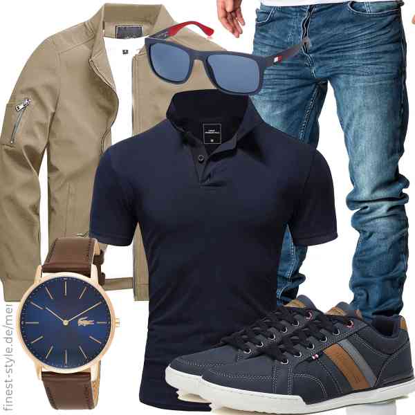 Top herren-Outfit im Finest-Trend-Style für ein selbstbewusstes Modegefühl mit tollen Produkten von KEFITEVD,Amaci&Sons,Amaci&Sons,Lacoste,Tommy Hilfiger,AX BOXING