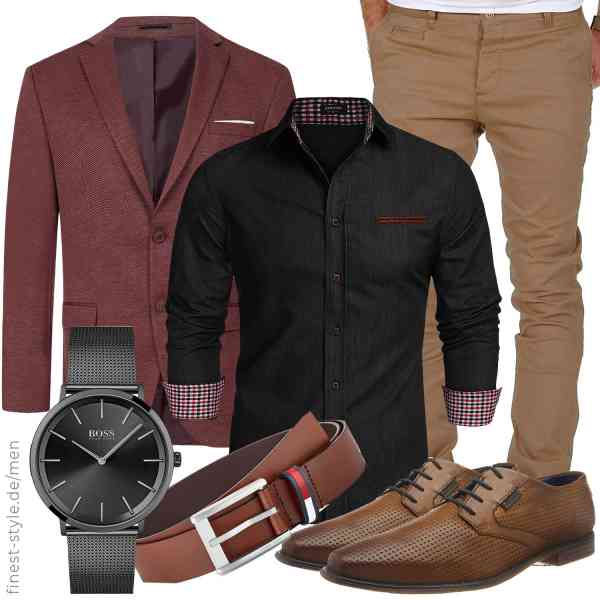 Top herren-Outfit im Finest-Trend-Style für ein selbstbewusstes Modegefühl mit tollen Produkten von Indumentum,COOFANDY,Amaci&Sons,BOSS,Tommy Hilfiger,bugatti
