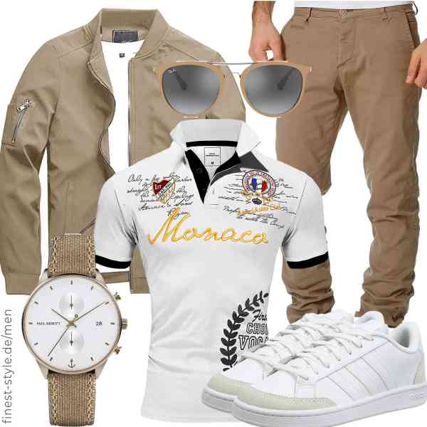 Top herren-Outfit im Finest-Trend-Style für ein selbstbewusstes Modegefühl mit tollen Produkten von KEFITEVD,Amaci&Sons,Amaci&Sons,PAUL HEWITT,Ray-Ban,adidas