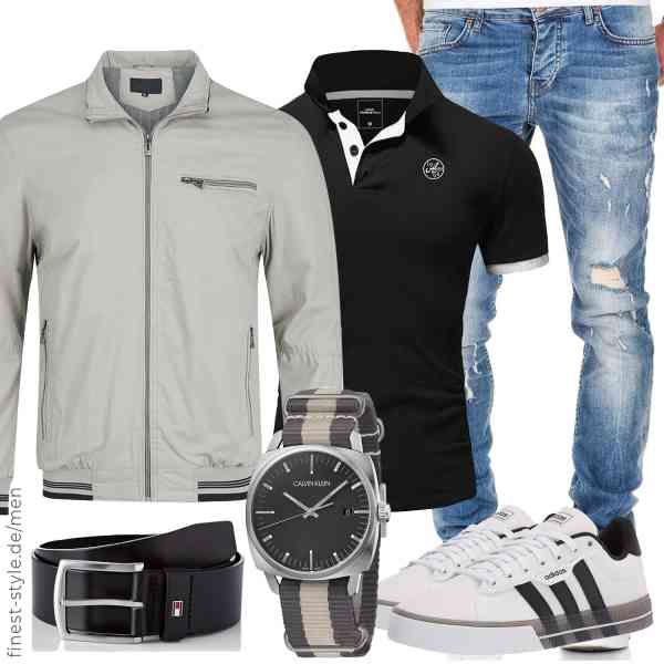 Top herren-Outfit im Finest-Trend-Style für ein selbstbewusstes Modegefühl mit tollen Produkten von YOUTHUP,Amaci&Sons,Amaci&Sons,Calvin Klein,Tommy Hilfiger,adidas