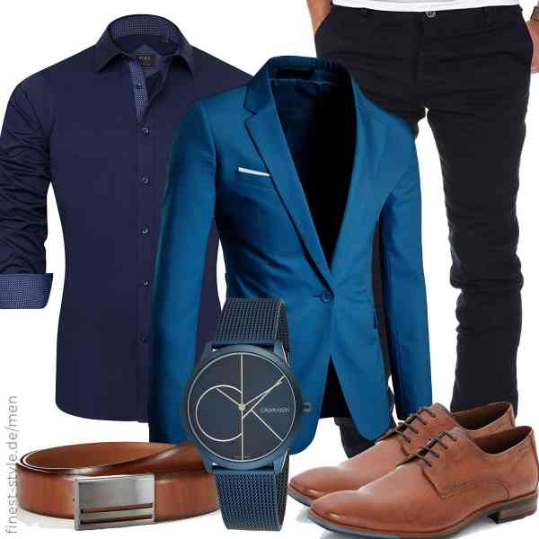 Top herren-Outfit im Finest-Trend-Style für ein selbstbewusstes Modegefühl mit tollen Produkten von Allthemen,J.VER,Amaci&Sons,Calvin Klein,MLT Belts & Accessoires,LLOYD