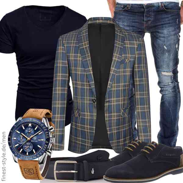 Top herren-Outfit im Finest-Trend-Style für ein selbstbewusstes Modegefühl mit tollen Produkten von YOUTHUP,REPUBLIX,Amaci&Sons,BY BENYAR,Lacoste,bugatti