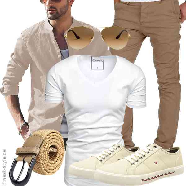 Top herren-Outfit im Finest-Trend-Style für ein selbstbewusstes Modegefühl mit tollen Produkten von LVCBL,REPUBLIX,Amaci&Sons,Ray-Ban,Mile High Life,Tommy Hilfiger
