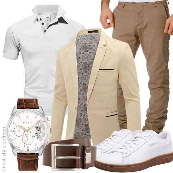 Top herren-Outfit im Finest-Trend-Style für ein selbstbewusstes Modegefühl mit tollen Produkten von Allthemen,Amaci&Sons,Amaci&Sons,Tommy Hilfiger,Hugo Boss,PUMA