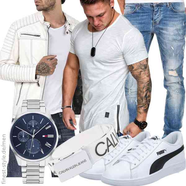 Top herren-Outfit im Finest-Trend-Style für ein selbstbewusstes Modegefühl mit tollen Produkten von Redbridge,Amaci&Sons,Amaci&Sons,Tommy Hilfiger,Calvin Klein,PUMA