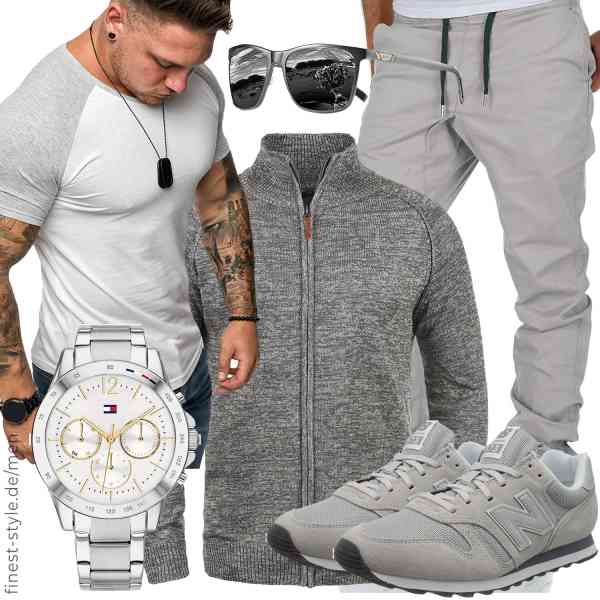 Top herren-Outfit im Finest-Trend-Style für ein selbstbewusstes Modegefühl mit tollen Produkten von Blend,Amaci&Sons,Amaci&Sons,Tommy Hilfiger,DUCO,New Balance