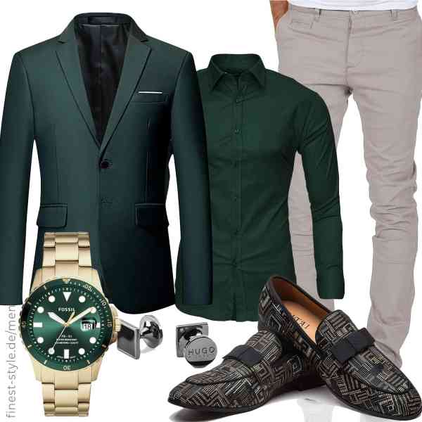 Top herren-Outfit im Finest-Trend-Style für ein selbstbewusstes Modegefühl mit tollen Produkten von YOUTHUP,Kayhan,Amaci&Sons,Fossil,HUGO,JITAI