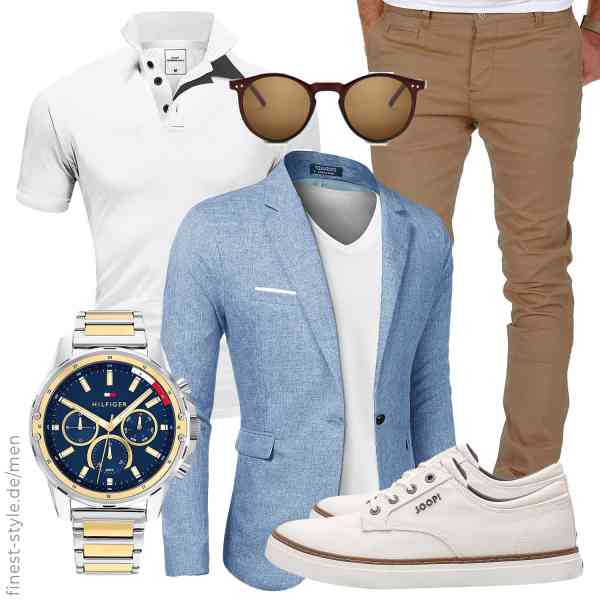 Top herren-Outfit im Finest-Trend-Style für ein selbstbewusstes Modegefühl mit tollen Produkten von MAXMODA,Amaci&Sons,Amaci&Sons,Tommy Hilfiger,Cheapass,Joop!