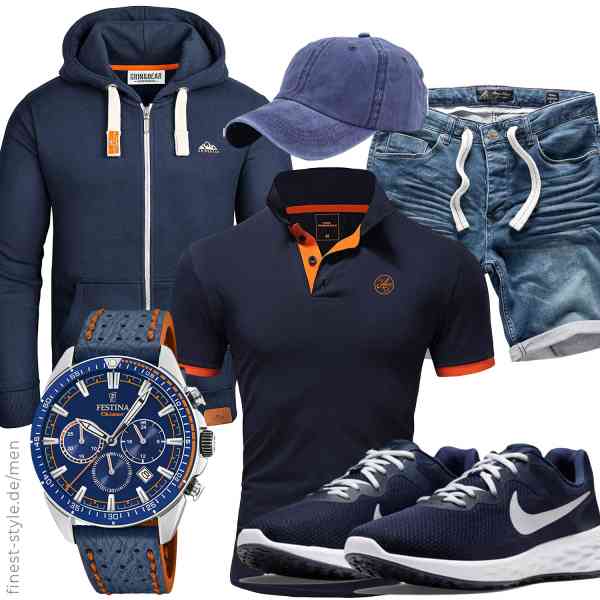 Top herren-Outfit im Finest-Trend-Style für ein selbstbewusstes Modegefühl mit tollen Produkten von Grin&Bear,Amaci&Sons,Amaci&Sons,Festina,Leoodo,Nike