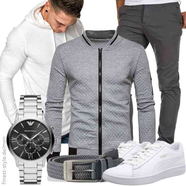 Top herren-Outfit im Finest-Trend-Style für ein selbstbewusstes Modegefühl mit tollen Produkten von ZYYM,Amaci&Sons,Amaci&Sons,Emporio Armani,Under Armour,PUMA