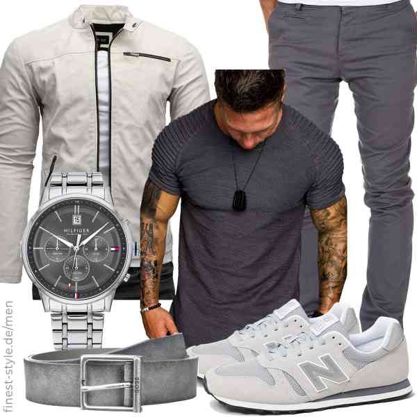 Top herren-Outfit im Finest-Trend-Style für ein selbstbewusstes Modegefühl mit tollen Produkten von Crone,Amaci&Sons,Amaci&Sons,Tommy Hilfiger,BOSS,New Balance