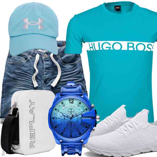 Top herren-Outfit im Finest-Trend-Style für ein selbstbewusstes Modegefühl mit tollen Produkten von BOSS,Amaci&Sons,Replay,Diesel,Under Armour,Damyuan