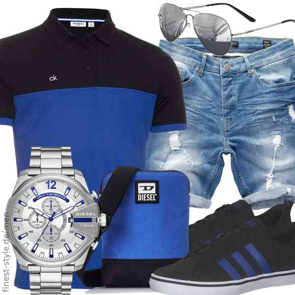 Top herren-Outfit im Finest-Trend-Style für ein selbstbewusstes Modegefühl mit tollen Produkten von Calvin Klein,Amaci&Sons,Diesel,Diesel,LUENX,adidas