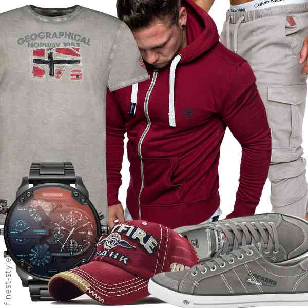 Top herren-Outfit im Finest-Trend-Style für ein selbstbewusstes Modegefühl mit tollen Produkten von Amaci&Sons,Geographical Norway,Amaci&Sons,Diesel,CheChury,Dockers by Gerli