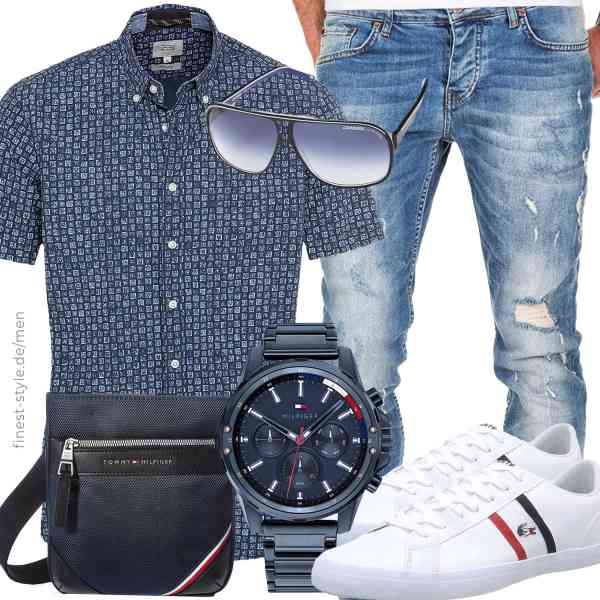 Top herren-Outfit im Finest-Trend-Style für ein selbstbewusstes Modegefühl mit tollen Produkten von camel active,Amaci&Sons,Tommy Hilfiger,Carrera,Tommy Hilfiger,Lacoste