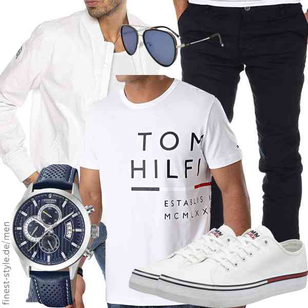 Top herren-Outfit im Finest-Trend-Style für ein selbstbewusstes Modegefühl mit tollen Produkten von Redbridge,Tommy Hilfiger,Amaci&Sons,Festina,SQUAD,Tommy Jeans