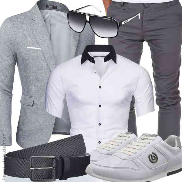 Top herren-Outfit im Finest-Trend-Style für ein selbstbewusstes Modegefühl mit tollen Produkten von COOFANDY,Kayhan,Amaci&Sons,Hugo Boss,Carrera,bugatti