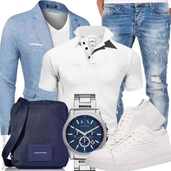 Top herren-Outfit im Finest-Trend-Style für ein selbstbewusstes Modegefühl mit tollen Produkten von MAXMODA,Amaci&Sons,Amaci&Sons,Armani Exchange,Calvin Klein,UGG