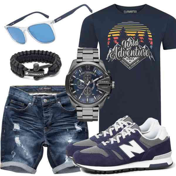 Top herren-Outfit im Finest-Trend-Style für ein selbstbewusstes Modegefühl mit tollen Produkten von riverso,Amaci&Sons,Diesel,Lacoste,New Balance,Steinbock7