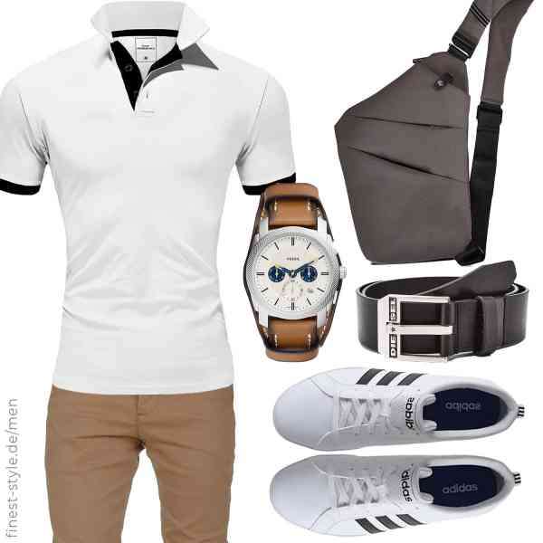 Top herren-Outfit im Finest-Trend-Style für ein selbstbewusstes Modegefühl mit tollen Produkten von Amaci&Sons,Amaci&Sons,Fossil,BROADREAM,Diesel,adidas