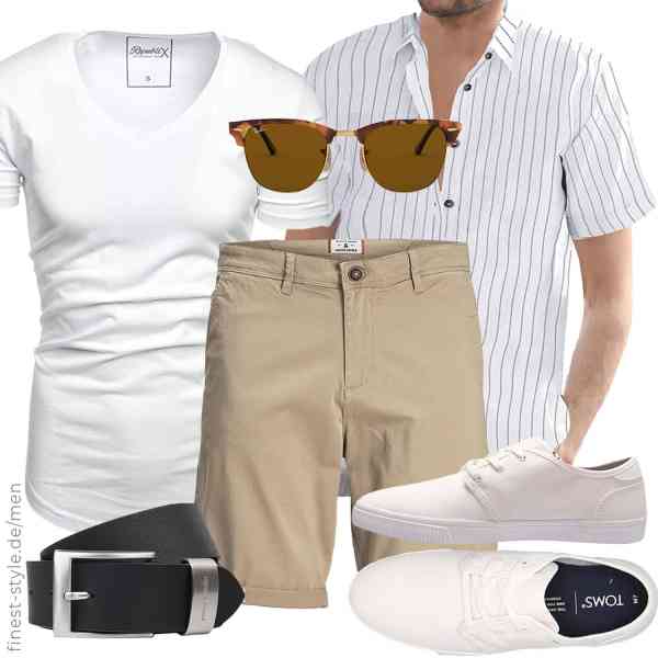 Top herren-Outfit im Finest-Trend-Style für ein selbstbewusstes Modegefühl mit tollen Produkten von NANAMEEI,REPUBLIX,JACK & JONES,Pierre Cardin,Ray-Ban,TOMS