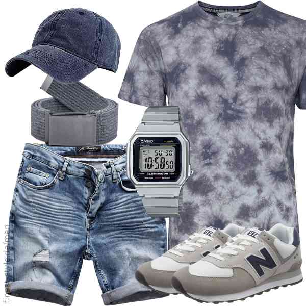 Top herren-Outfit im Finest-Trend-Style für ein selbstbewusstes Modegefühl mit tollen Produkten von !Solid,Amaci&Sons,Casio,Ladeheid,Wennmole,New Balance