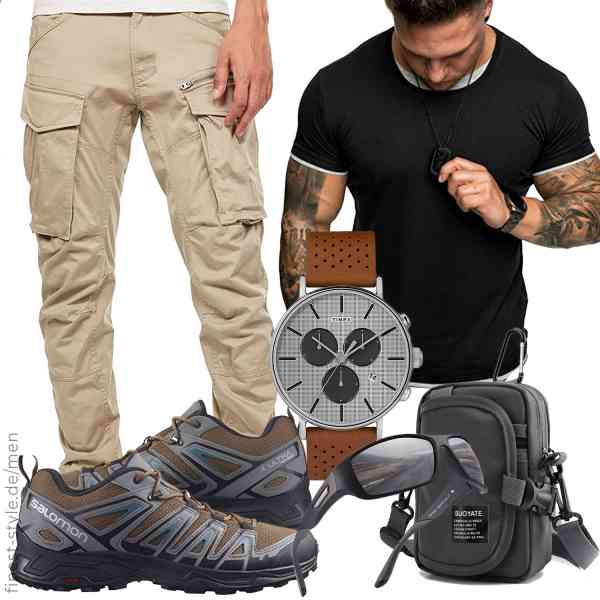 Top herren-Outfit im Finest-Trend-Style für ein selbstbewusstes Modegefühl mit tollen Produkten von Amaci&Sons,G-STAR RAW,PUKCLAR,Timex,Lohol,Salomon