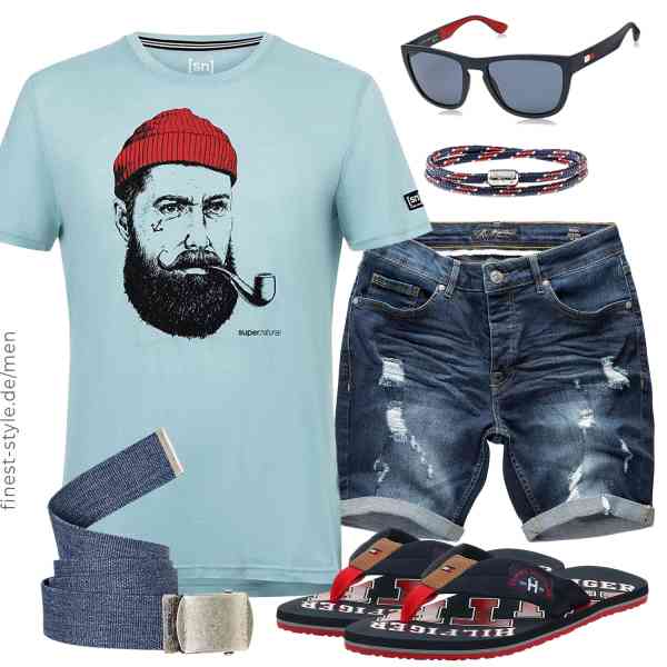 Top herren-Outfit im Finest-Trend-Style für ein selbstbewusstes Modegefühl mit tollen Produkten von Tommy Hilfiger,super.natural,Amaci&Sons,Wind Passion,BABISTA,Tommy Hilfiger