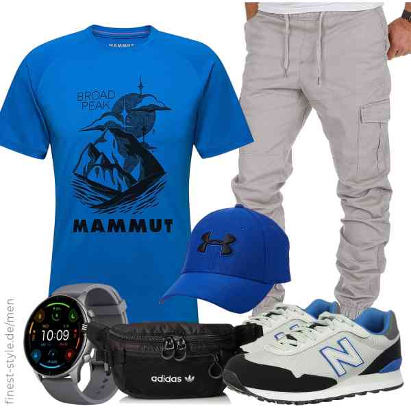 Top herren-Outfit im Finest-Trend-Style für ein selbstbewusstes Modegefühl mit tollen Produkten von Mammut,Amaci&Sons,Amazfit,adidas,Under Armour,New Balance