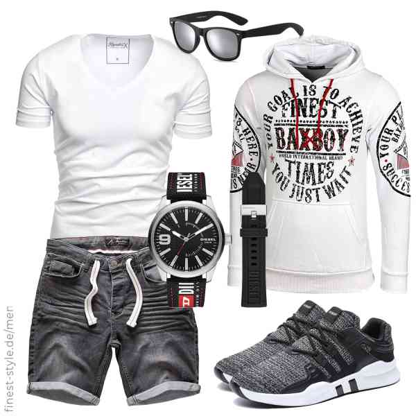 Top herren-Outfit im Finest-Trend-Style für ein selbstbewusstes Modegefühl mit tollen Produkten von Baxboy,REPUBLIX,Amaci&Sons,Diesel,Miuno,JACKSHIBO