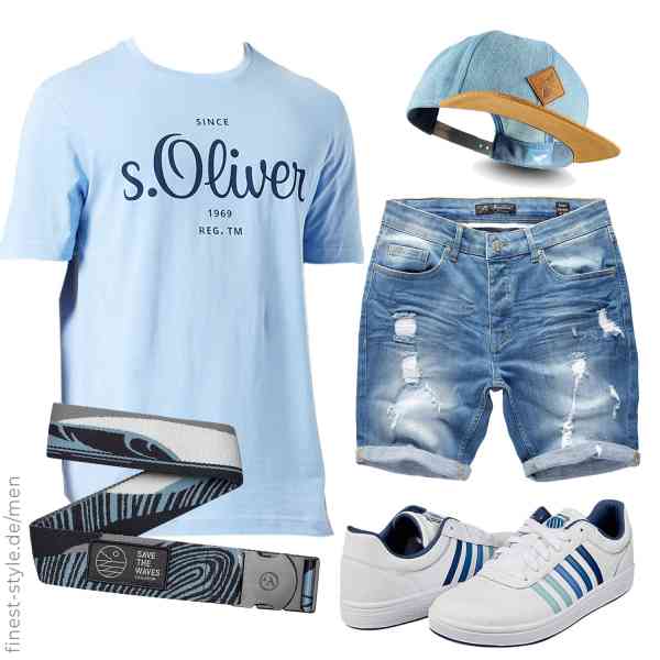 Top herren-Outfit im Finest-Trend-Style für ein selbstbewusstes Modegefühl mit tollen Produkten von Soulbuddy,s.Oliver,Amaci&Sons,Arcade,K-Swiss