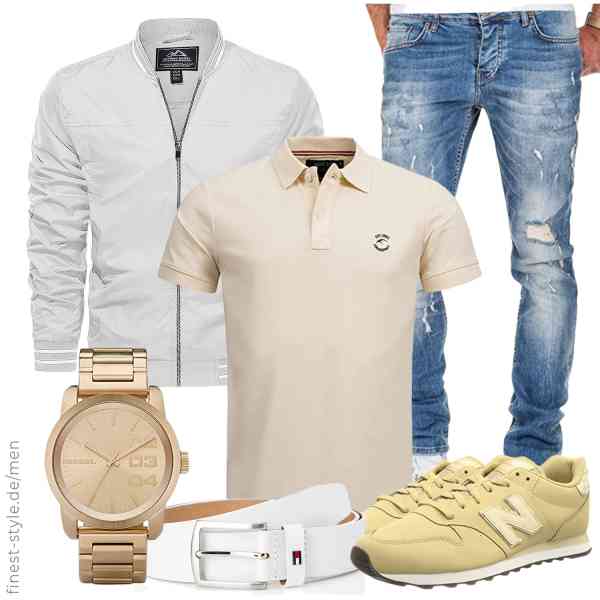 Top herren-Outfit im Finest-Trend-Style für ein selbstbewusstes Modegefühl mit tollen Produkten von KEFITEVD,Indicode,Amaci&Sons,Diesel,Tommy Hilfiger,New Balance