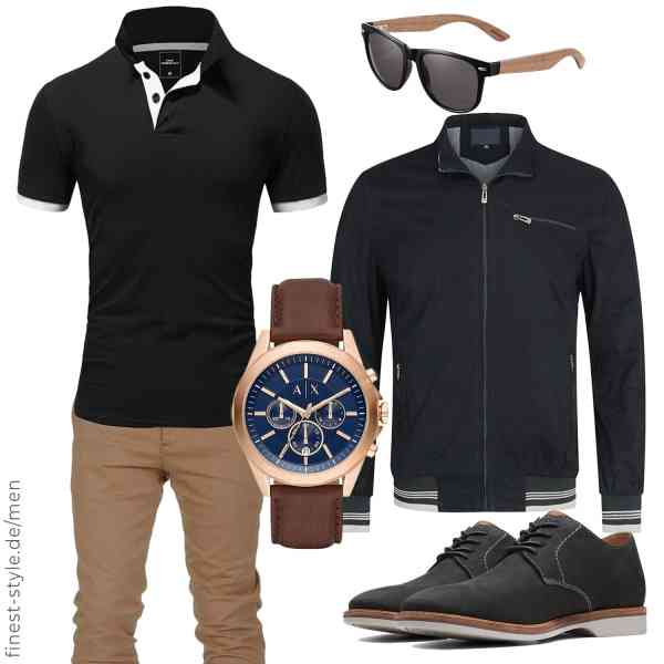Top herren-Outfit im Finest-Trend-Style für ein selbstbewusstes Modegefühl mit tollen Produkten von YOUTHUP,Amaci&Sons,Amaci&Sons,Armani Exchange,GREENTREEN,Clarks