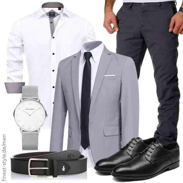 Top herren-Outfit im Finest-Trend-Style für ein selbstbewusstes Modegefühl mit tollen Produkten von Allthemen,J.VER,Amaci&Sons,PAUL HEWITT,Lacoste,Bruno Marc