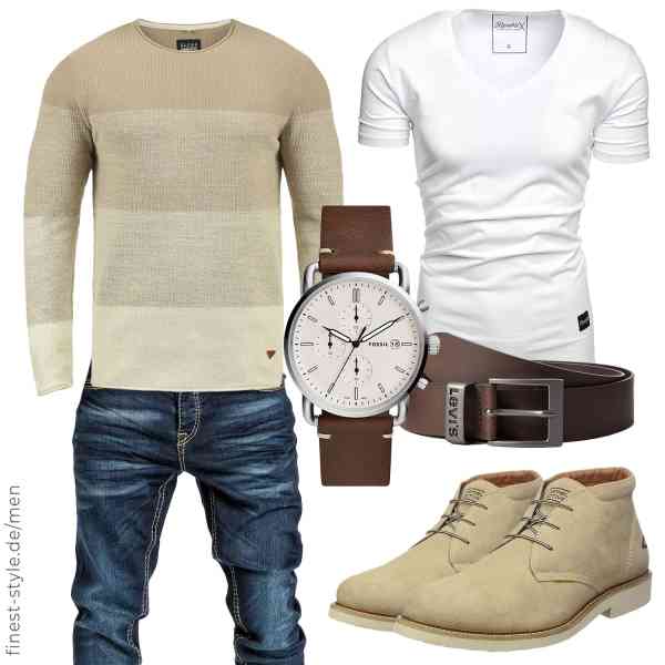 Top herren-Outfit im Finest-Trend-Style für ein selbstbewusstes Modegefühl mit tollen Produkten von Amaci&Sons,camel active,b BLEND,Amaci&Sons,,Levi's,camel active,Amaci&Sons,b BLEND,Amaci&Sons,,Levi's,camel active