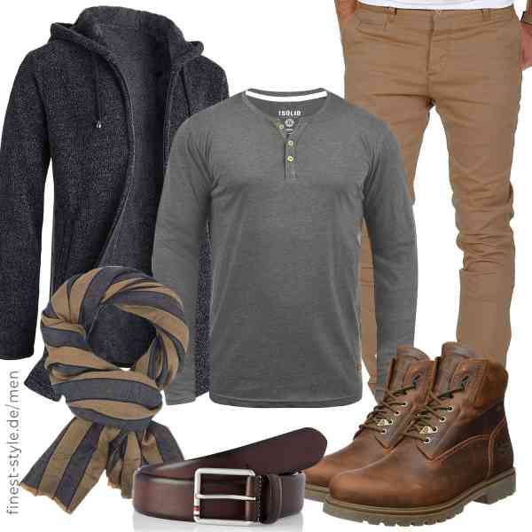 Top herren-Outfit im Finest-Trend-Style für ein selbstbewusstes Modegefühl mit tollen Produkten von Yukirtiq,!Solid,Amaci&Sons,Ella Jonte,Tommy Hilfiger,Panama Jack
