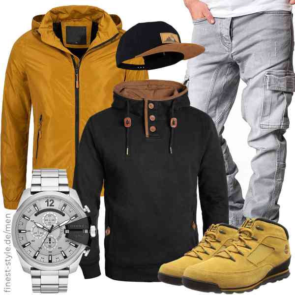 Top herren-Outfit im Finest-Trend-Style für ein selbstbewusstes Modegefühl mit tollen Produkten von Rock Creek,Blend,Amaci&Sons,Diesel,Jumping Bird,Timberland