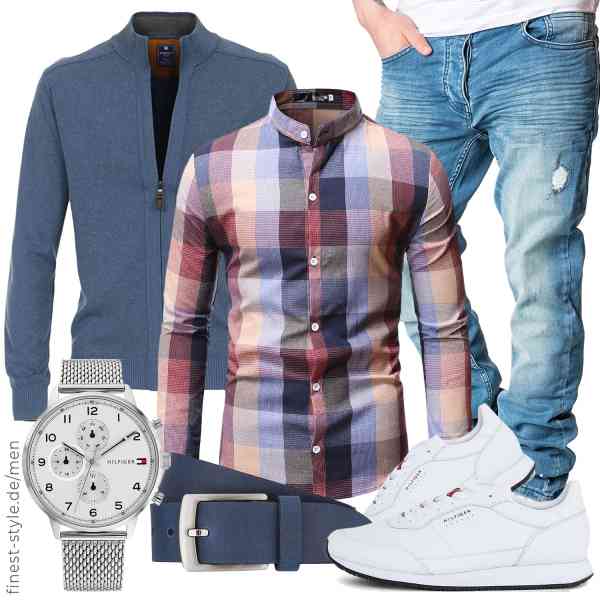 Top herren-Outfit im Finest-Trend-Style für ein selbstbewusstes Modegefühl mit tollen Produkten von Redmond,FACAIAFALO,Amaci&Sons,Tommy Hilfiger,Bernd Götz,Tommy Hilfiger