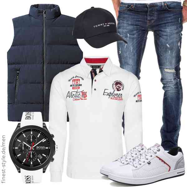 Top herren-Outfit im Finest-Trend-Style für ein selbstbewusstes Modegefühl mit tollen Produkten von RUGAN,Carisma,Amaci&Sons,BOSS,Tommy Hilfiger,ARRIGO BELLO