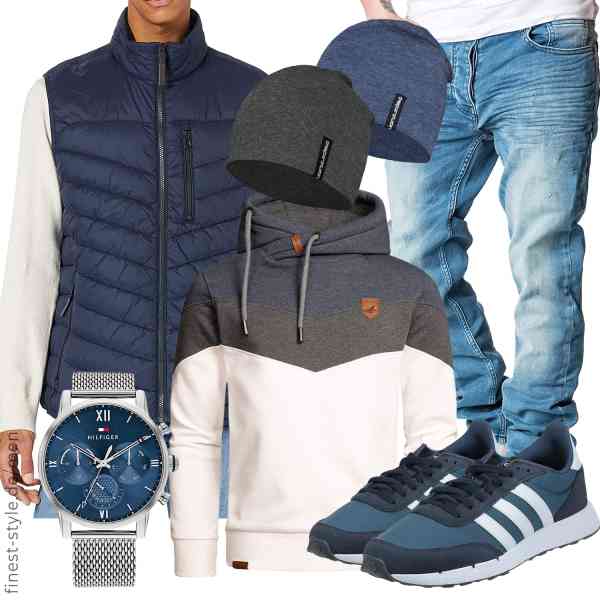 Top herren-Outfit im Finest-Trend-Style für ein selbstbewusstes Modegefühl mit tollen Produkten von camel active,Amaci&Sons,Amaci&Sons,Tommy Hilfiger,EMPIRELION,adidas