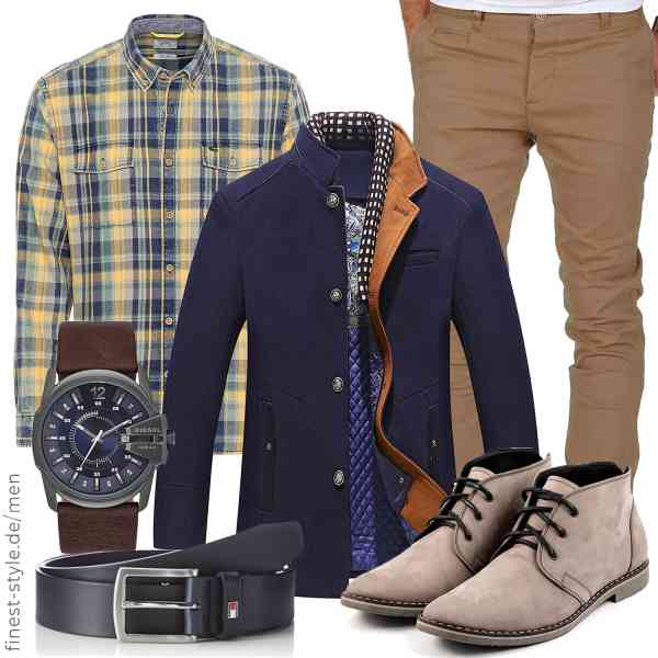 Top herren-Outfit im Finest-Trend-Style für ein selbstbewusstes Modegefühl mit tollen Produkten von KTWOLEN,camel active,Amaci&Sons,Diesel,Tommy Hilfiger,scarpe-esclusive