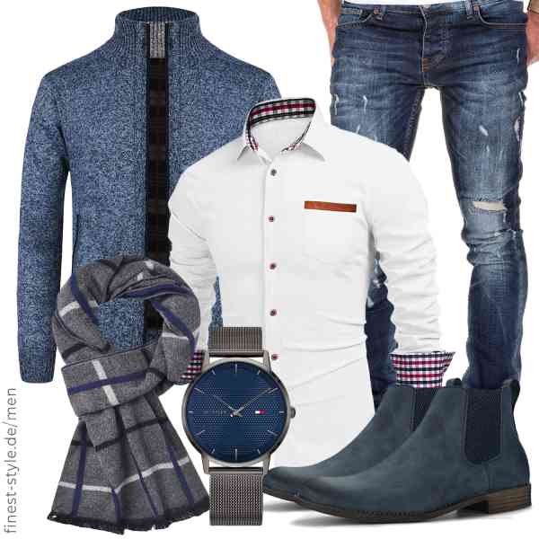 Top herren-Outfit im Finest-Trend-Style für ein selbstbewusstes Modegefühl mit tollen Produkten von Oralidera,Meilicloth,Amaci&Sons,Tommy Hilfiger,CUNDOU,Hawkwell
