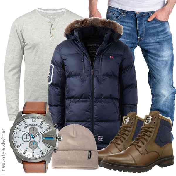 Top herren-Outfit im Finest-Trend-Style für ein selbstbewusstes Modegefühl mit tollen Produkten von Geographical Norway,Nebulus,!Solid,Amaci&Sons,Diesel,FURTALK,Nebulus,Geographical Norway,!Solid,Amaci&Sons,Diesel,FURTALK,Nebulus