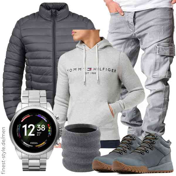 Top herren-Outfit im Finest-Trend-Style für ein selbstbewusstes Modegefühl mit tollen Produkten von Blend,Tommy Hilfiger,Amaci&Sons,Fossil,colornival,Columbia