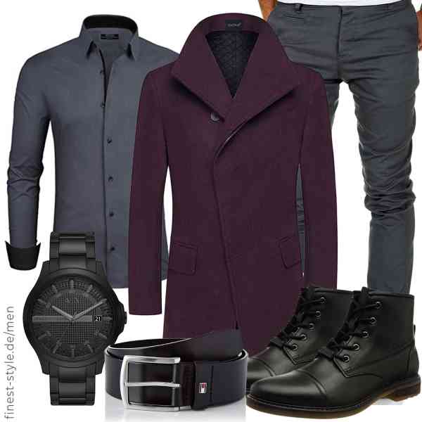 Top herren-Outfit im Finest-Trend-Style für ein selbstbewusstes Modegefühl mit tollen Produkten von YOUTHUP,Grin&Bear,Amaci&Sons,Armani Exchange,,bugatti