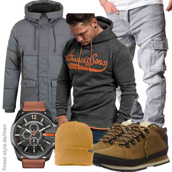 Top herren-Outfit im Finest-Trend-Style für ein selbstbewusstes Modegefühl mit tollen Produkten von !Solid,Amaci&Sons,Amaci&Sons,Diesel,Jack Wolfskin,New Balance