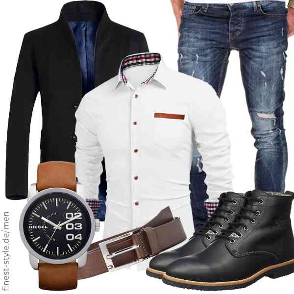 Top herren-Outfit im Finest-Trend-Style für ein selbstbewusstes Modegefühl mit tollen Produkten von FTCayanz,Meilicloth,Amaci&Sons,Diesel,Tommy Hilfiger,Panama Jack