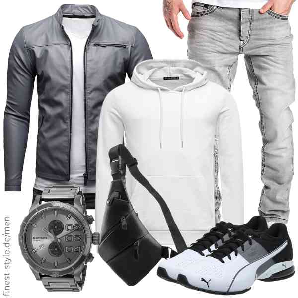 Top herren-Outfit im Finest-Trend-Style für ein selbstbewusstes Modegefühl mit tollen Produkten von Crone,Redbridge,Amaci&Sons,Diesel,LOCAL LION,PUMA