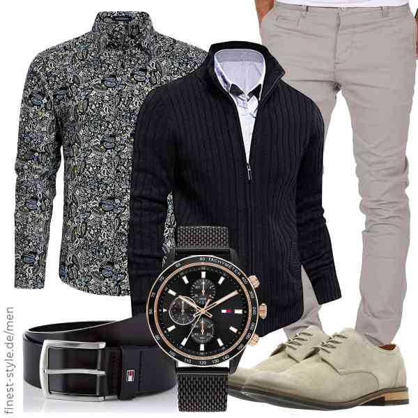 Top herren-Outfit im Finest-Trend-Style für ein selbstbewusstes Modegefühl mit tollen Produkten von AOLI RAY,HISDERN,Amaci&Sons,Tommy Hilfiger,,Clarks